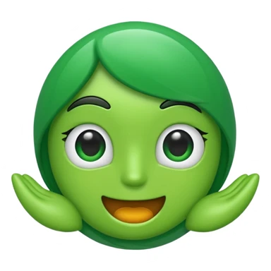 i want in the format how we copy paste whatsapp emoji's Bold up arrow in green color ⬆ sticker