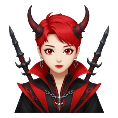 Rumi kpop Demon hunters sticker