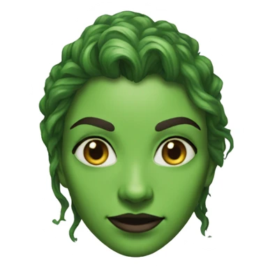 green witch from Dungeons & Dragons super realistic sticker