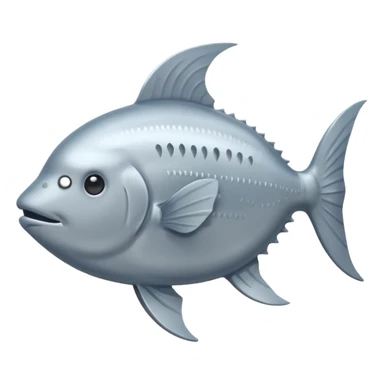 Emoji of Sunfish (also known as moonfish) sticker