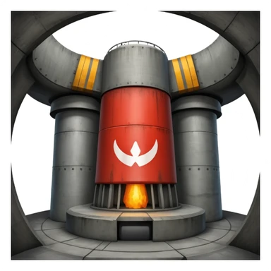 underground nuclear missile silo sticker