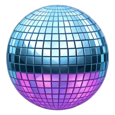 Disco Ball, Unicode U+1FAA9 + 1 sticker