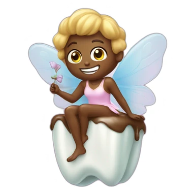 poop Tooth Fairy sticker