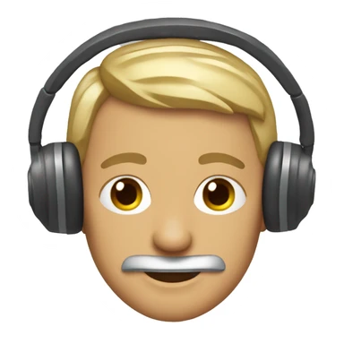 Audífonos con lazos sticker