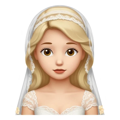girl wedding girl sticker