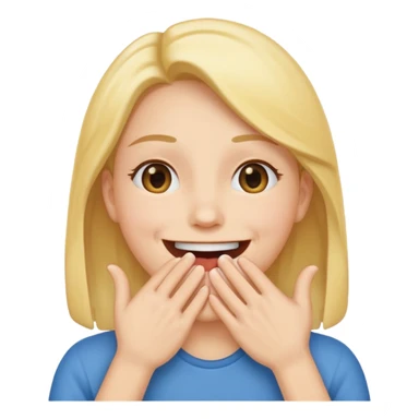 🫱🏼🫲🏼 cover 😁's mouth sticker