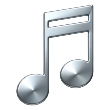 mac os music note metal mute sound 🔇 sticker