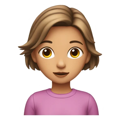 Niña abrazando gato sticker