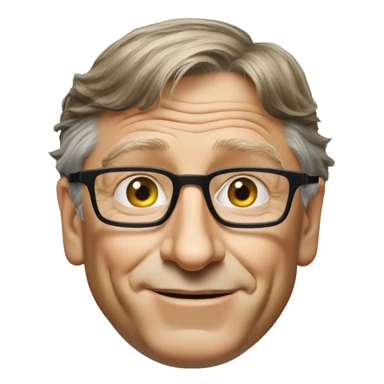 bill gates sticker