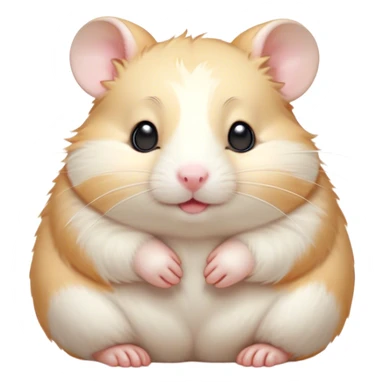 Meme-Worthy Cute Sleeping Cream Hamster Portrait Emoji, Head resting peacefully with a contented smile, showcasing a delightfully compact build and a luxuriously soft cream fur, eyes shut in a serene nap, Simplified yet hilariously adorable features, highly detailed, glowing with a soft, drowsy light, high shine, relaxed and utterly lovable, stylized with an air of playful laziness, bright and heartwarming, soft glowing outline, capturing the essence of a comically sleepy hamster, so meme-worthy it feels like it could instantly become the next viral sensation of adorable slumber! sticker