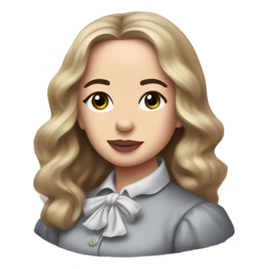 pink $100 bill but instead of benjamin franklin it’s sabrina carpenter  sticker