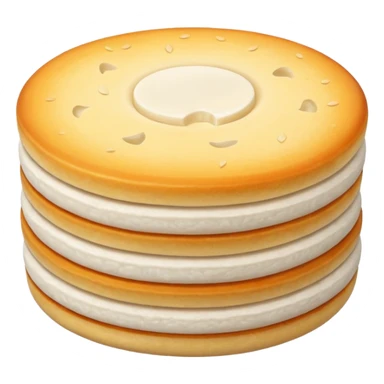 Okay, take the eggs out of that picture and put rice cakes in it. sticker