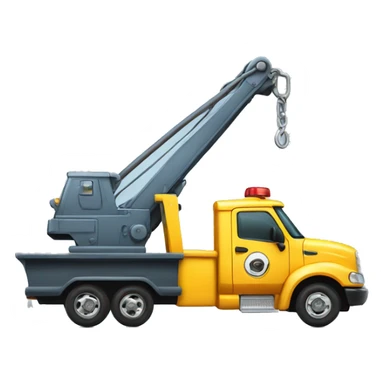 
tow truck sticker