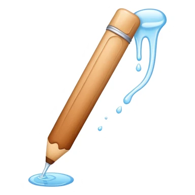 Veiny stick skin color with white liquid sticker