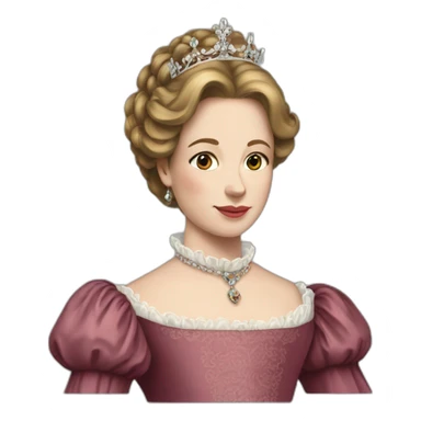 reine d'Angleterre sticker