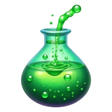 glitter toxic potion
 sticker
