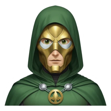Mads Mikkelsen as Doctor Victor von Doom No mask sticker