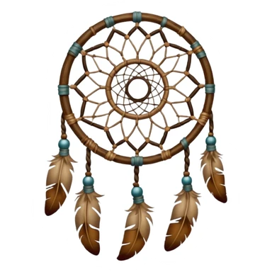 make an old dreamcatcher emoji sticker