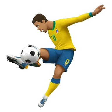 Ronaldo bicycle kick sticker