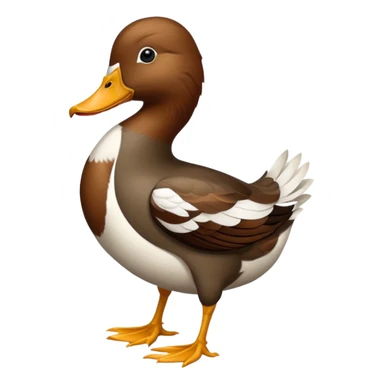 Dutch Hookbill Duck sticker