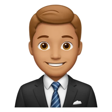 Public Speaker man  sticker