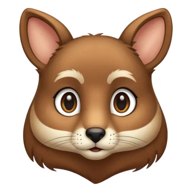 Danish doe wisk sticker