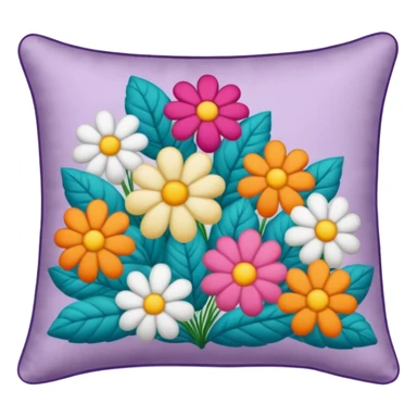 colorful bed pillow  sticker