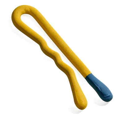 hairpin, claymation style sticker