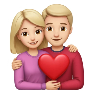 valentines day cuople sticker