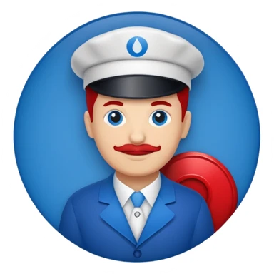 Baker Hughes logo sticker