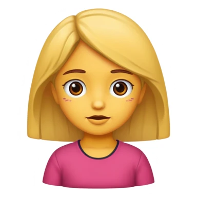 Niña orando sticker