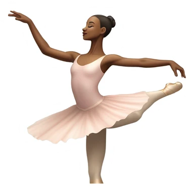 Ballet dance sticker