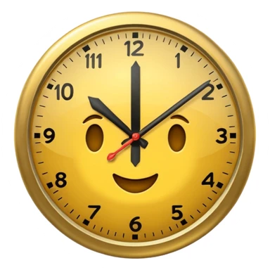 clock it emoji sticker