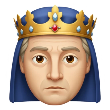 philip the great without a crown sticker