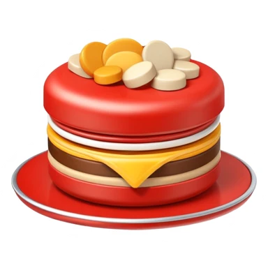 3D icon symbolizing reviewer and feedback, food app context, single object, modern and clean style, soft lighting, isolated, no background
 sticker