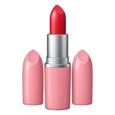 Strawberry milk color lipstick sticker