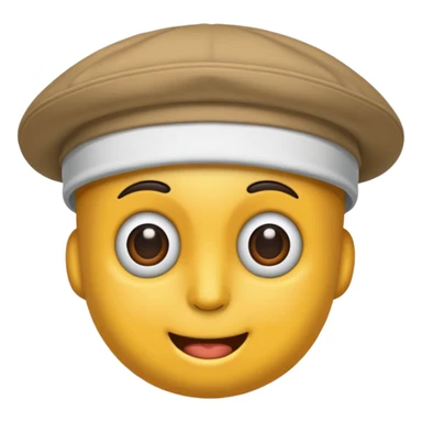 gorro panadero sticker