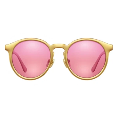 rose coloured glasses sticker