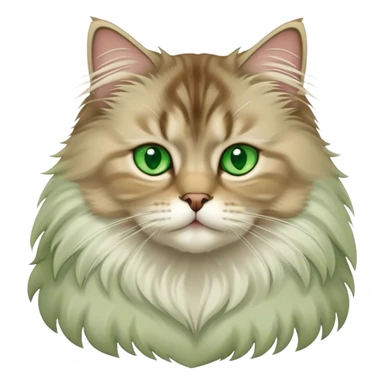 Siberian cat sticker