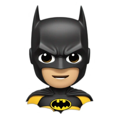 Batman qui frappe un garçon sticker