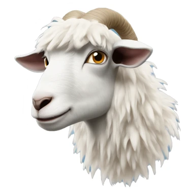 Goat puffy coat driving 2024 hummerEV sticker