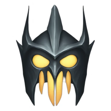 witch king of angmar mask sticker