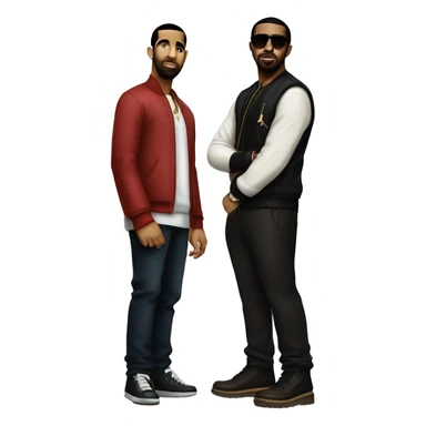 drake and p diddy sticker