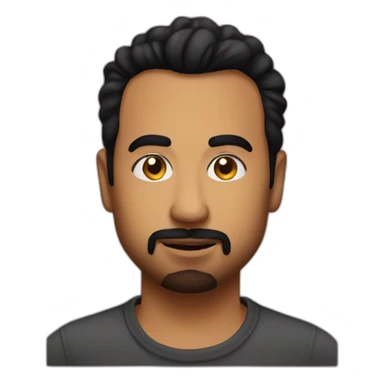 kal penn with a goatee sticker
