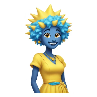 Joy from inside out  sticker