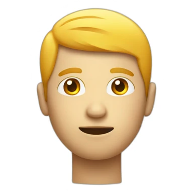 a person with a question face and a question symbol above his head sticker