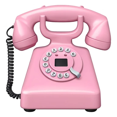 pastel pink phone sticker