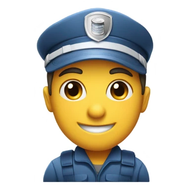 Smiling mail carrier with can of raid  sticker
