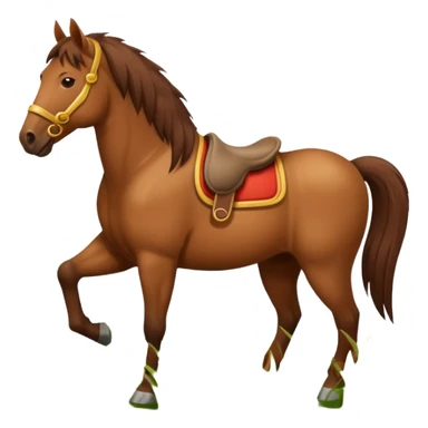 Mongolian horse sticker