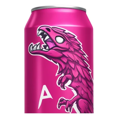 Rasperry raptor Energy Drink  sticker